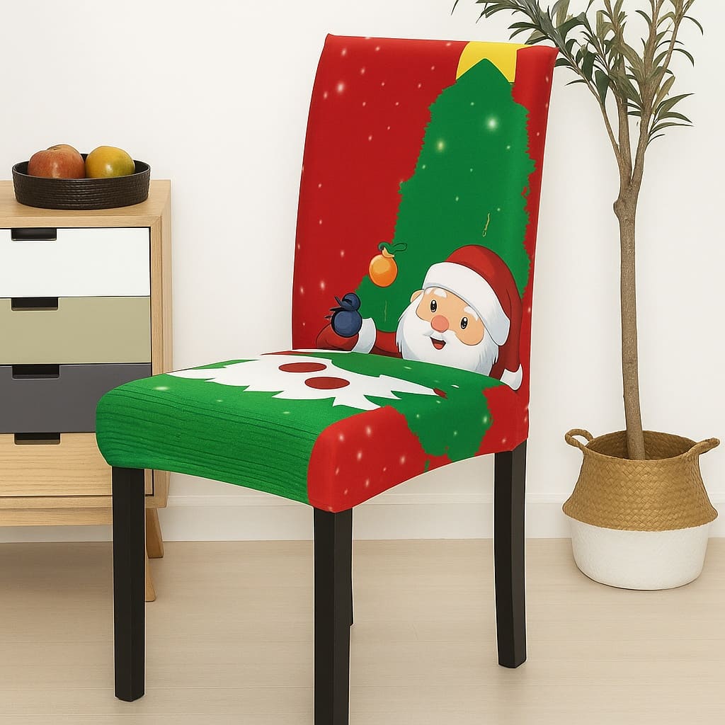 Funda de silla navideña - Imagen 3