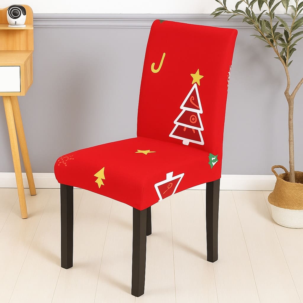 Funda de silla navideña